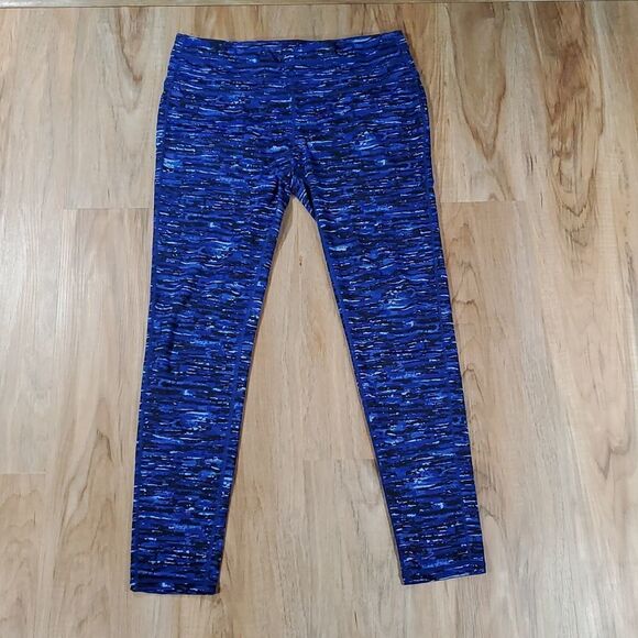 💜32 Degrees Purpleish Blue Print Athletic Pants Medium - Picture 3 of 7